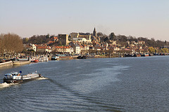 conflans de lumire du matin