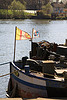 conflans quai de seine de lumire du matin