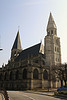 poissy eglise notre dame -de lumire du matin